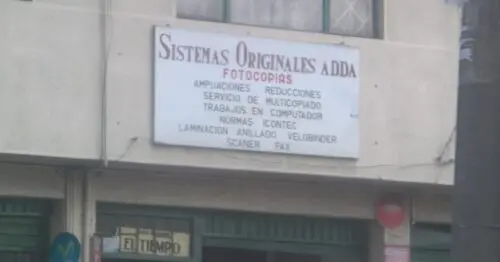 SISTEMAS ORIGINALES ADDA SISTEMAS ORIGINALES ADDA
